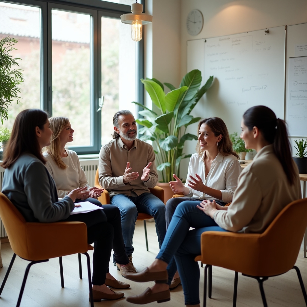 Small group workshop on confidence and financial awareness